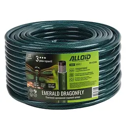 Шланг армований Alloid 3-х шаровий Emerald Dragonfly" 1/2" 50 м (WH-63306) - мініатюра 2