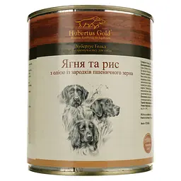 Вологий корм для собак Hubertus Gold Ягня і рис 800 г - мініатюра 2