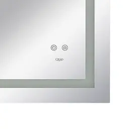 Дзеркало Qtap Mideya 900x700 з LED-підсвічуванням Touch, з антизапотіванням, з диммером яскравості Reverse QT2078NCF9070W - мініатюра 5