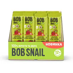 Дитячий снек  Bob Snail Яблуко-Полуниця 17 г - мініатюра 3