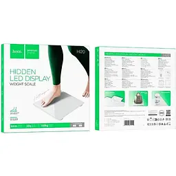 Ваги підлогові HOCO HI20 Weight scale (6942007624114) - мініатюра 8