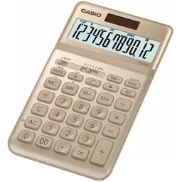 Калькулятор Casio JW-200SC-GD-W-EP, золотистий (CALC-CAS-JW-200SC-GD) - мініатюра 2