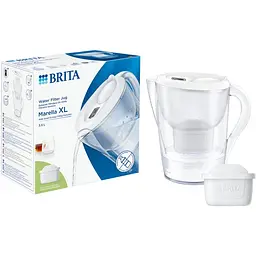Фильтр-кувшин Brita Marella XL MXpro белый 35 л (1061240)