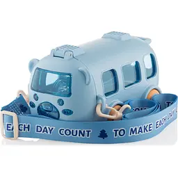 Пляшка для води Ardesto Bear Bus 500 мл блакитна (AR2250BB) - мініатюра 4