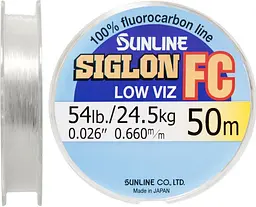 Флюорокарбон Sunline Siglon FC 50m 0.660мм 24.5кг повідковий (1658.01.51)