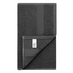 Рушник махровий Ardesto Splendid 30х50 см 100% бавовна темно-сірий (ART2330DG)  - мініатюра 2