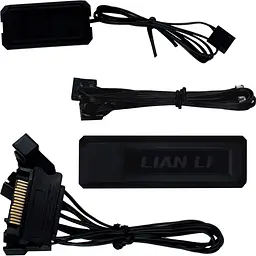 Комплект вентиляторів Lian Li Uni Fan TL WIRELESS 120-3 Black (G99.12TL1W3B.00) - мініатюра 8