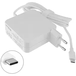 Блок живлення OEM Xiaomi 65 W usb-c зарядний пристрій білий - мініатюра 3