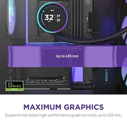 Корпус NZXT H9 Flow RGB+ Tempered Glass без БЖ Black (CM-H92FB-P1) - мініатюра 5