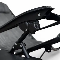 Розкладне крісло шезлонг Leobro Zero Gravity Dark Grey (LB-ZGC-A1-DGR) - мініатюра 2