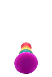 Анальна пробка Colourful Love Colourful Plug 145cm (мульті) - мініатюра 2