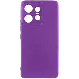 Чохол Silicone Cover Ummi Lakshmi Full Camera (AA) для Motorola Edge 50 Pro Фіолетовий / Purple
