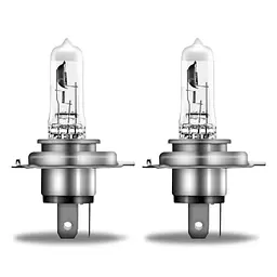 Комплект галогенових ламп OSRAM 64193NBS-2HB H4 Night Breaker Silver +100% 60/55W 12V P43t (2 шт) - мініатюра 2
