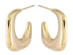 Сережки Xuping TTM Stainless Steel 14K пусети "Декоративні дуги" (214992)