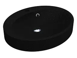 Умивальник Miraggio DEVON BLACK (8813458) Mirasoft, Матовий, Врізний, Чорний