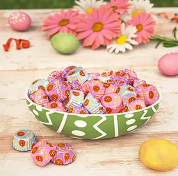 Шоколадні цукерки Reese's Peanut Butter Cups Miniatures with Spring Sprinkles 263г - мініатюра 5