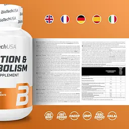 Вітаміни та мінерали BiotechUSA Digestion&Metabolism 60 таблеток - мініатюра 2