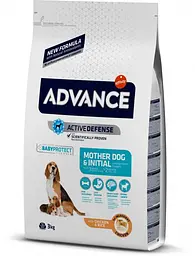 Сухий корм для собак Advance Mother Dog & Initial 3 кг для вагітних, годуючих собак і цуценят усіх порід