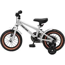 Дитячий велосипед Miqilong ST 12" сріблий (RBB-ST12-SILVER) - мініатюра 3