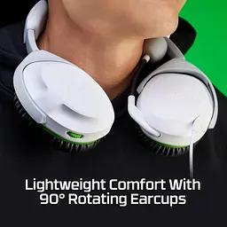 Гарнітура HyperX Cloud Stinger 2 Xbox mini-jack біло-зелений (75X28AA) - мініатюра 6