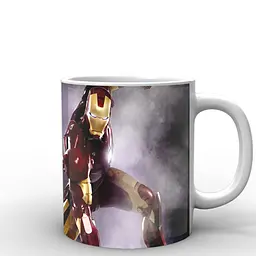 Кухоль GeekLand Залізна Людина Iron Man напис IM.02.033.724 330 мл білий - мініатюра 3