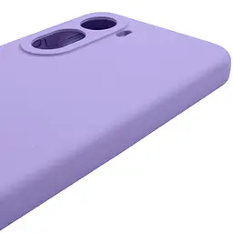 Чохол Silicone Cover Lakshmi Full Camera (AAA) для Xiaomi Redmi A7 Pro 4G / Poco C81 Бузковий / Dasheen - мініатюра 4