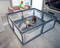 Манеж Lionelo 187x207 см (LO-WILLOW XL GREY CONCRETE) - мініатюра 5