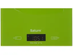 Ваги кухонні Saturn ST-KS7810 Green - мініатюра 2