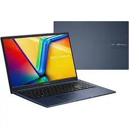Ноутбук ASUS Vivobook 15 M1502YA AMD Ryzen 7 5825U до 4, 5 ГГц, 15, 6 дюймів, Full HD, IPS, 40 ГБ DDR4, 6, 4 ТБ SSD, AMD Radeon, Quiet Blue - мініатюра 2