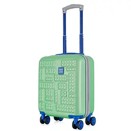 Валіза міні дитяча Semi Line 16 дюймів (XS) ABS-Plastic Green/Blue (T5890-1)