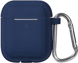 Кейс TOTO Plain Cover With Stripe Style Case AirPods Midnight Blue