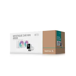 Система водяного охолодження Deepcool Mystique 240 ARGB Білий (R-LX240-WHDSNMCP-G-1) - мініатюра 6