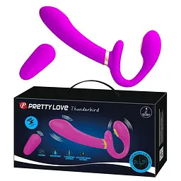 Страпон Pretty Love Thunderbird Безремінний, 22.5 см - мініатюра 8