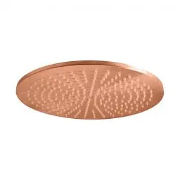 Верхній душ Paffoni Master King Tondo Ø30 см brushed copper ZSOF079RMSP, Бронза