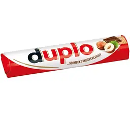 Шоколадні батончики Ferrero Duplo з шоколадно-горіховою начинкою 10 шт х 18.2 г - мініатюра 4