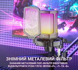 Мікрофон Fifine Q6T Black (Q6T) - мініатюра 8