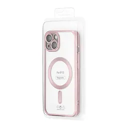 Чохол Ductil Metallic Edge with MagSafe (Protected Camera & Lens) iPhone 13 Pink - мініатюра 2