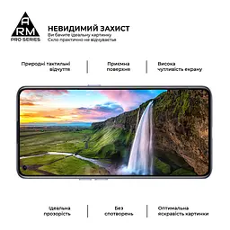Захисне скло на Realme X7 з олеофобним покриттям, Pro, повне проклеювання, антистатичний і пиловідштовхуючий шар, 9H, самоклеючеся, 2.5D, на весь екран, антистатичний клей, ArmorStandart (ARM58168) - мініатюра 5