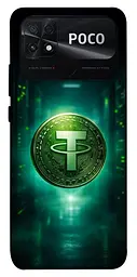 TPU чохол Demsky Usdt для Xiaomi Poco C40