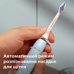 Електрична зубна щітка Philips Sonicare HX7406/02 серії 6100 біло-блакитна - мініатюра 11