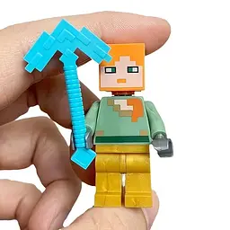 Фігурки персонажів Minecraft 4.3 см міні конструктор набір 3 шт random
