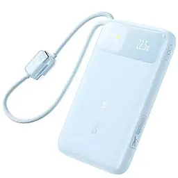 Портативний ЗП Power Bank Baseus EnerFill FC11 PD22.5W with cable 10000 mAh (E0027R) Galaxy Blue