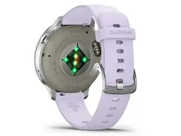 Смарт-годинник Garmin Venu 4 41 mm Silver with Periwinkle Silicone Band (010-03013-01) - мініатюра 4