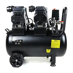 Компресор 4-циліндровий безмасляний Apro OFE-50 2х1,5кВт 475 л/хв 50 л 30412 - мініатюра 3