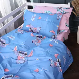 Комплект постільної білизни Mirson Mirson Ranforce Elite Kids Time Stitch 2x160x220 см (2200011545899)