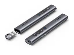 Презентер Vention PowerPoint Clicker with Red Laser Pointer Gray (KQIH0) - миниатюра 2