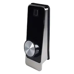 Замок біометричний автономний Trinix TRL-5203BTF Silver Right з Bluetooth, зчитувачем відбитків пальців і карт Mifare (65-00056) - мініатюра 2