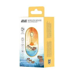 Бездротова мишка 2E MF300 CAPYBARA SUNSET Silent WL BT з принтом - мініатюра 6