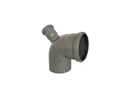 Коліно СВК d 110 90° косой відвід 50/67