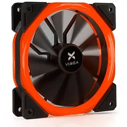 Кулер до корпусу Vinga LED fan-02 red